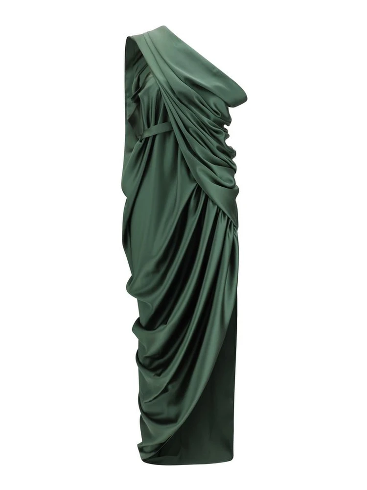 Bicolor Polyester Cocktail Dress