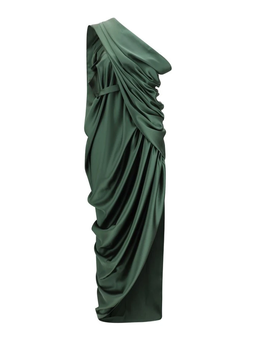 Bicolor Polyester Cocktail Dress