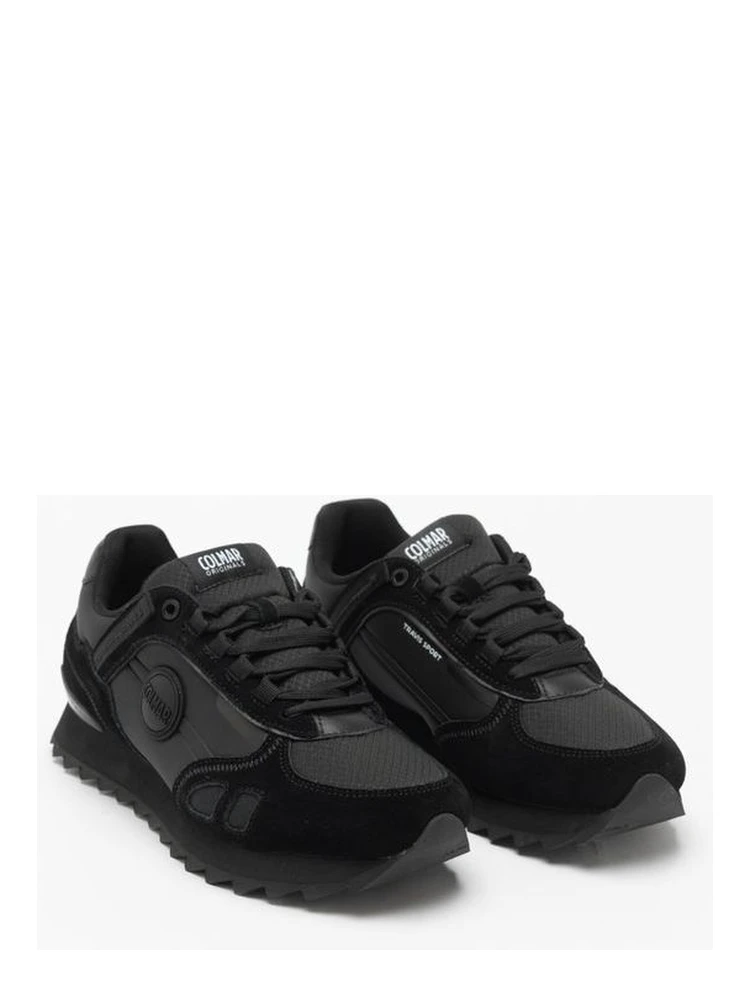 Black Leather Athletic Sneakers alternative