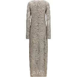 Beige Linen Casual Dress