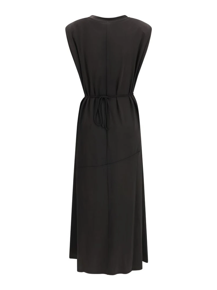 Black Acetate Casual Dress alternative