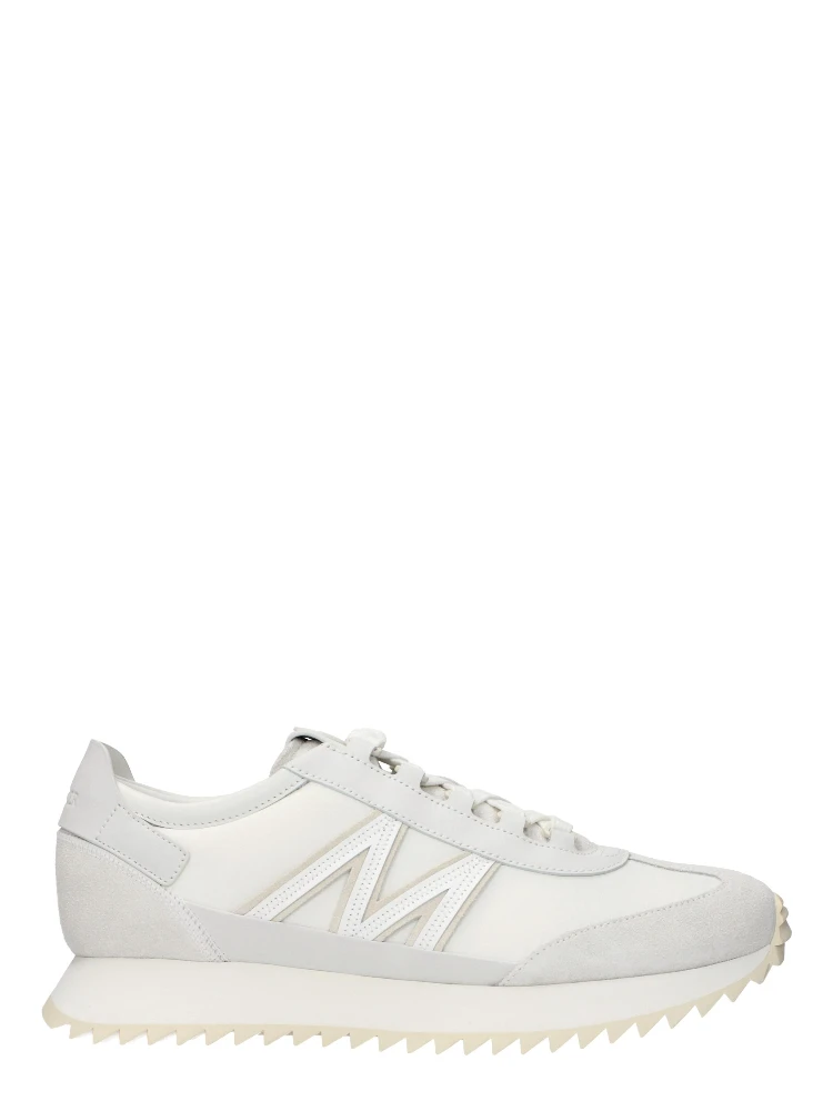 White Leather Athletic Sneakers
