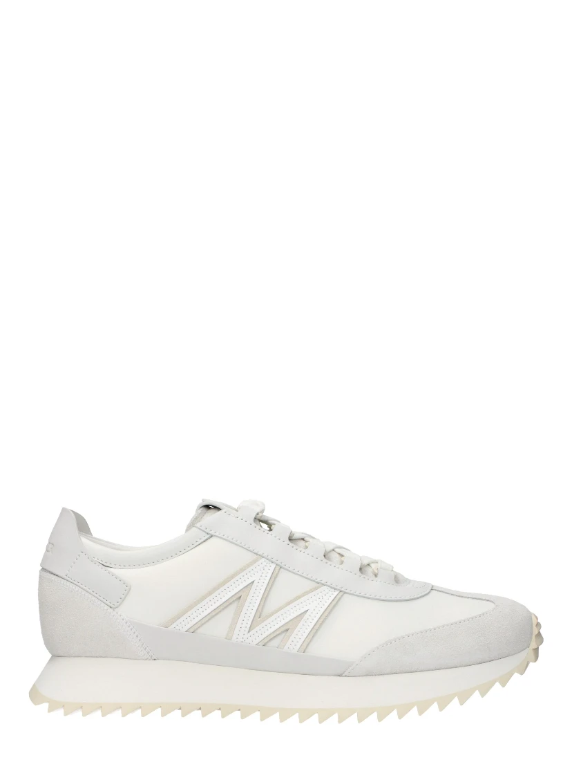 White Leather Athletic Sneakers
