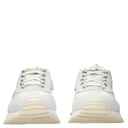 White Leather Athletic Sneakers