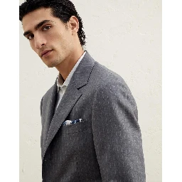 Bicolor Silk Pocket Square