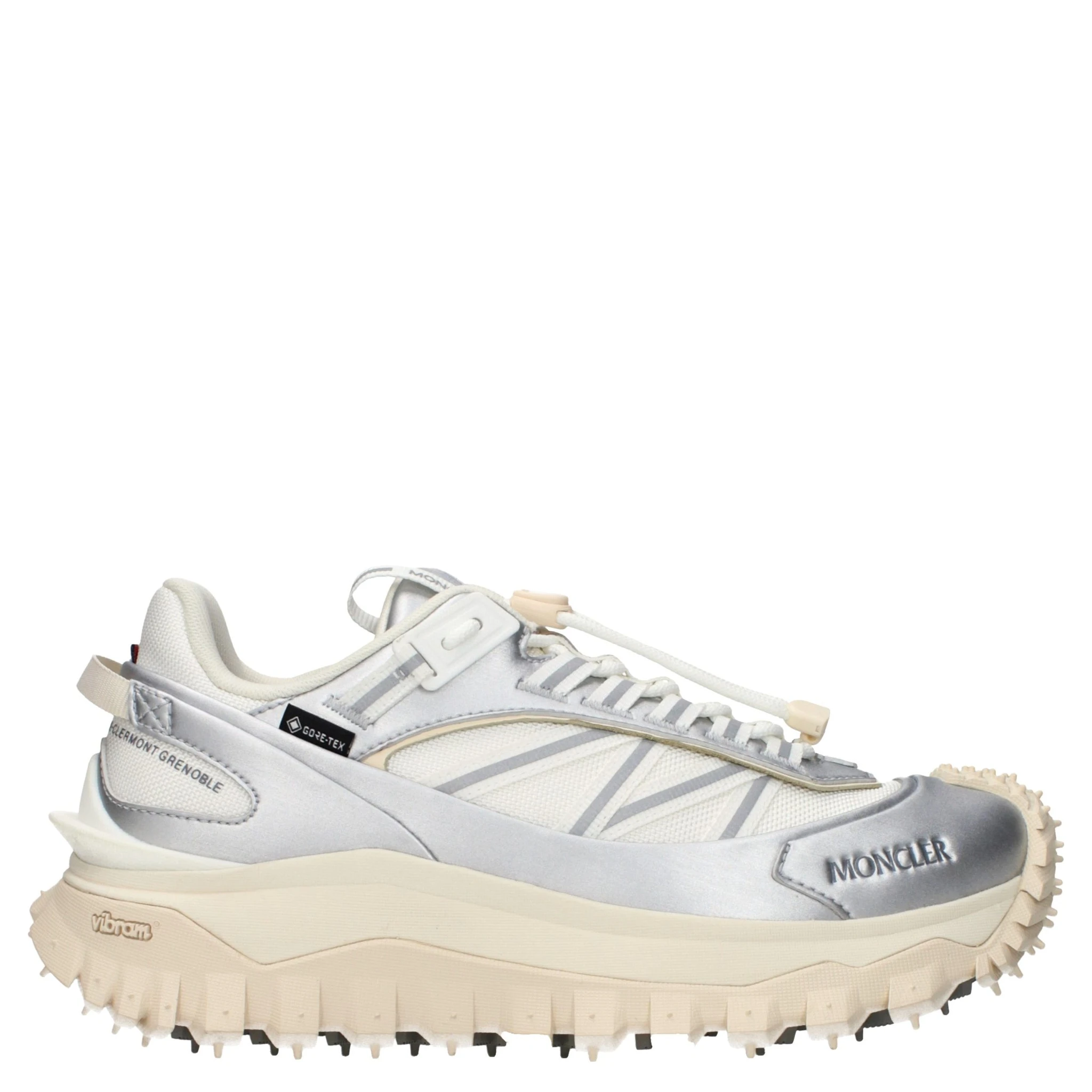 Gray Fabric Athletic Sneakers