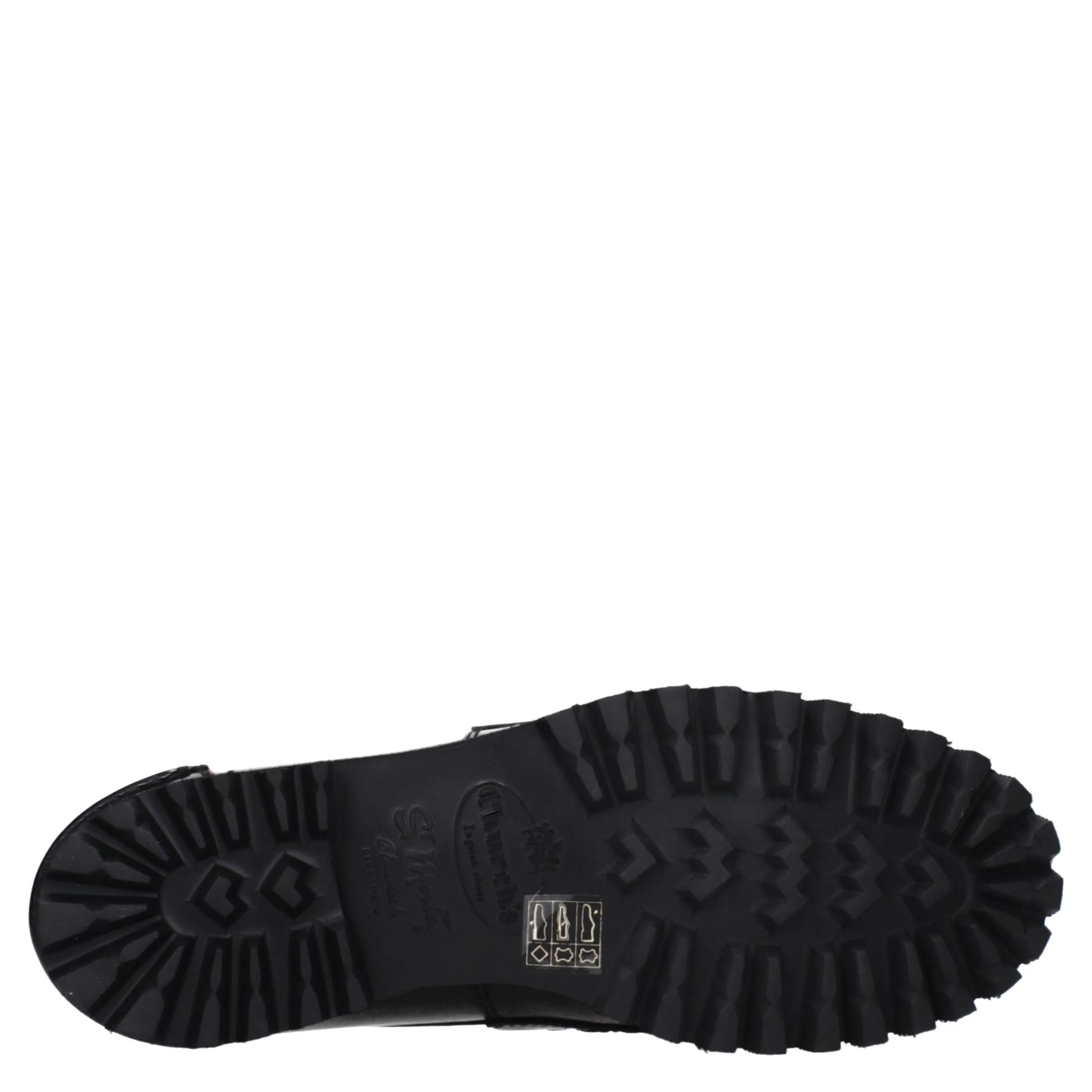 Black Leather Slip-On Loafers