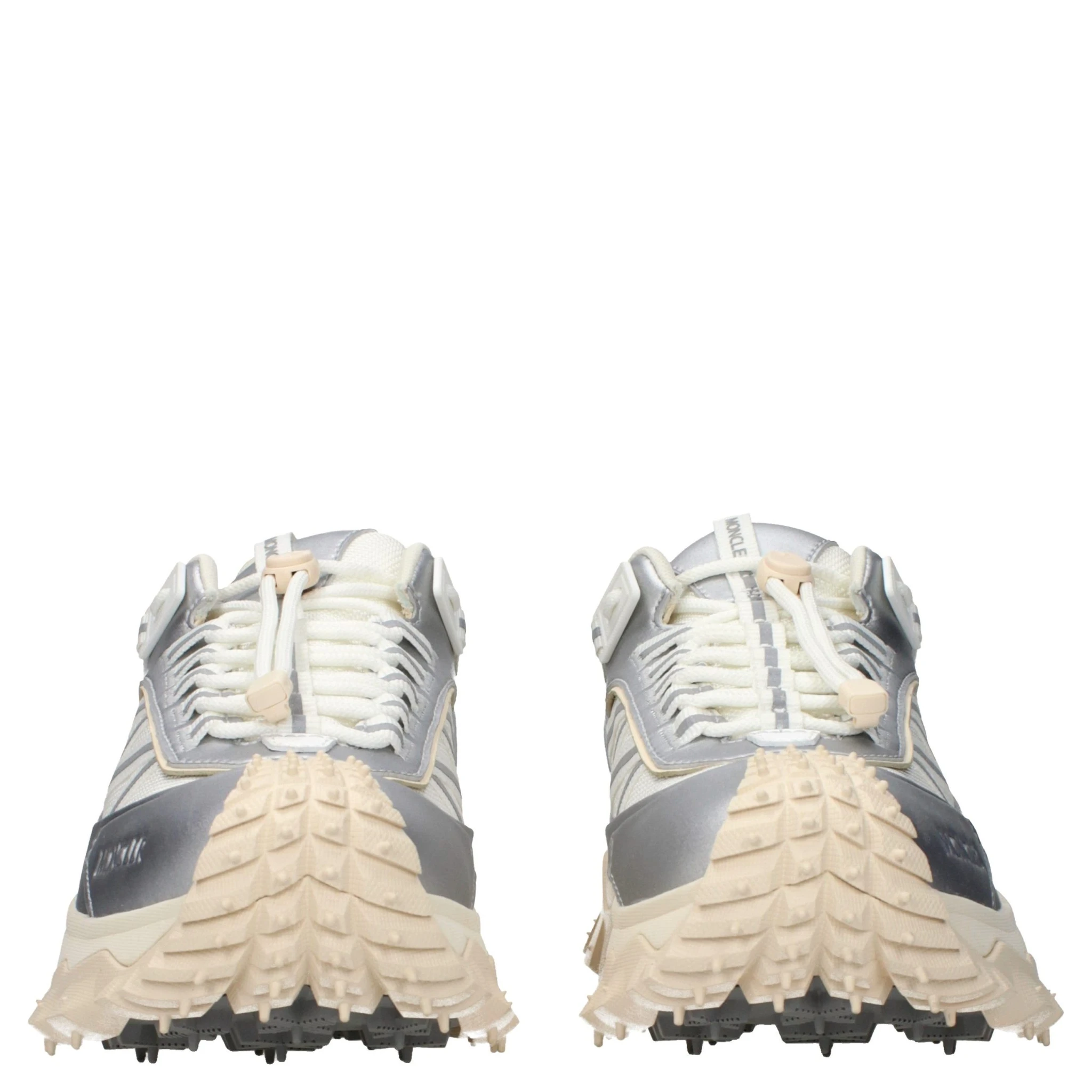 Gray Fabric Athletic Sneakers