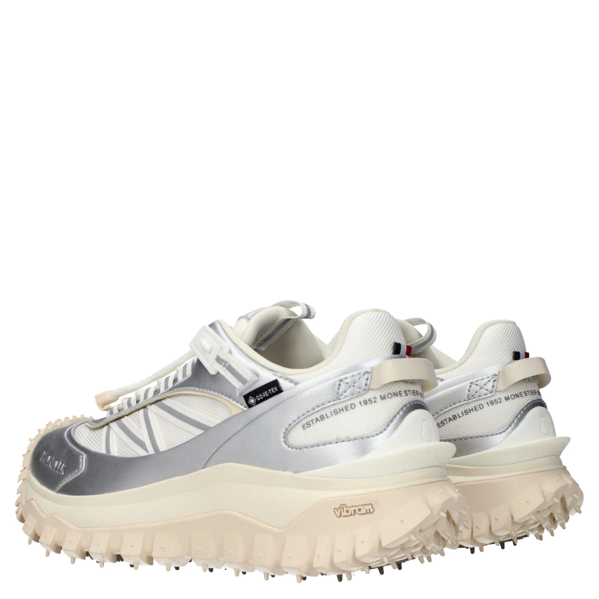 Gray Fabric Athletic Sneakers