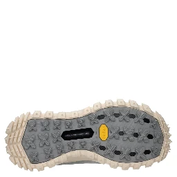 Gray Fabric Athletic Sneakers