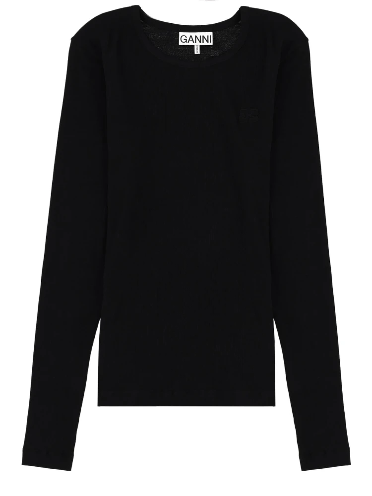 LONG SLEEVE TOP WITH LOGO