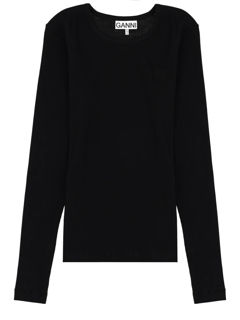 LONG SLEEVE TOP WITH LOGO