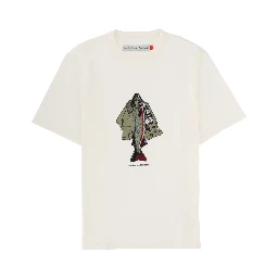 COTTON T-SHIRT "PAUL SMITH X BARBOUR"