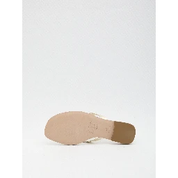 Crystal slider sandals