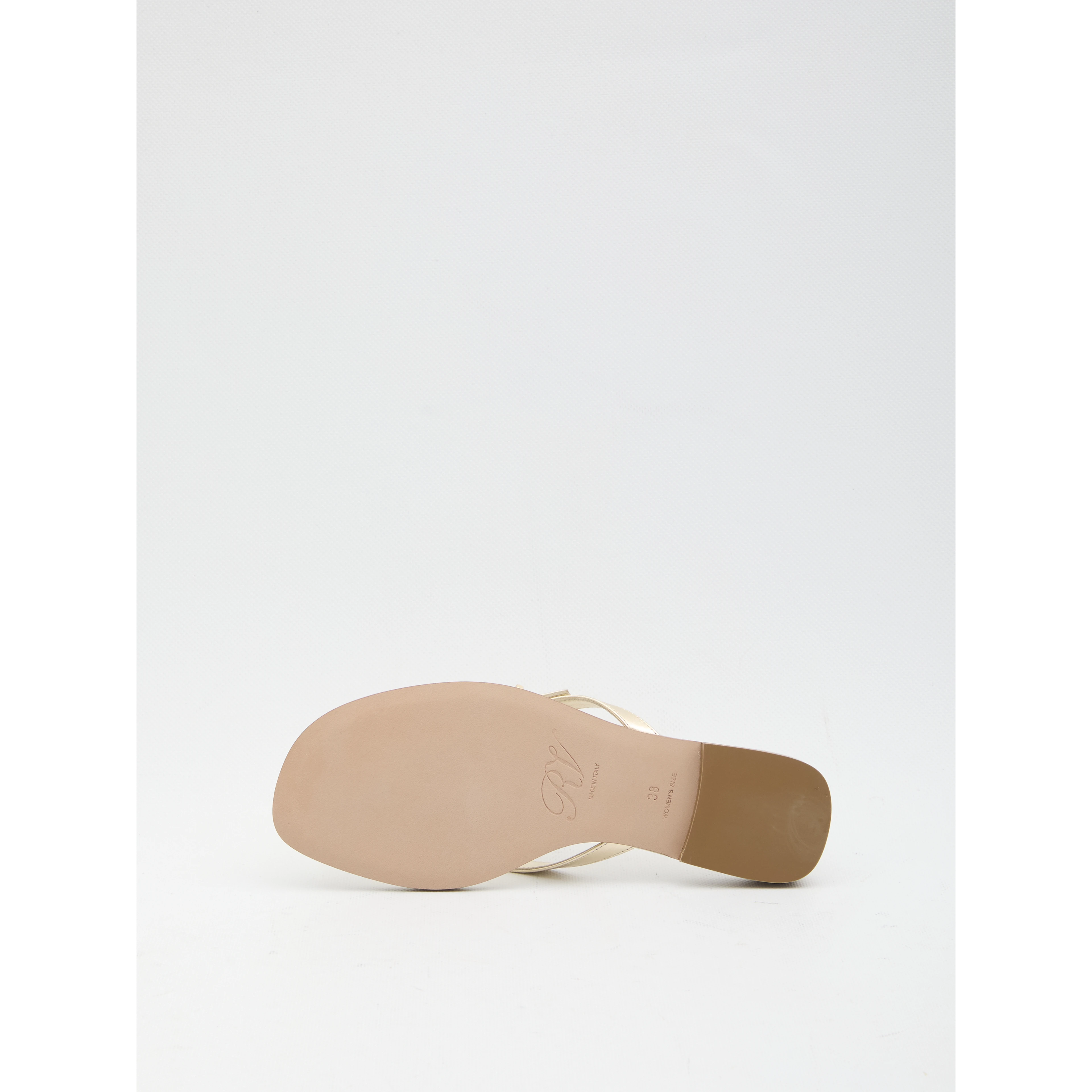 Crystal slider sandals
