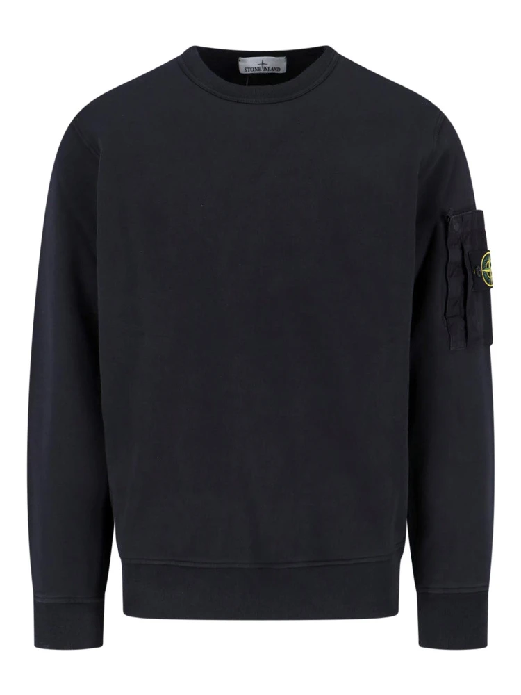 Stone Island Sweaters Black