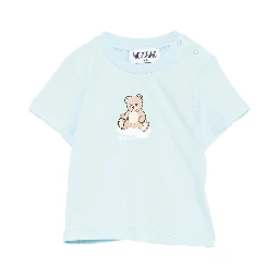 MOSCHINO KIDS T-shirts and Polos Clear Blue