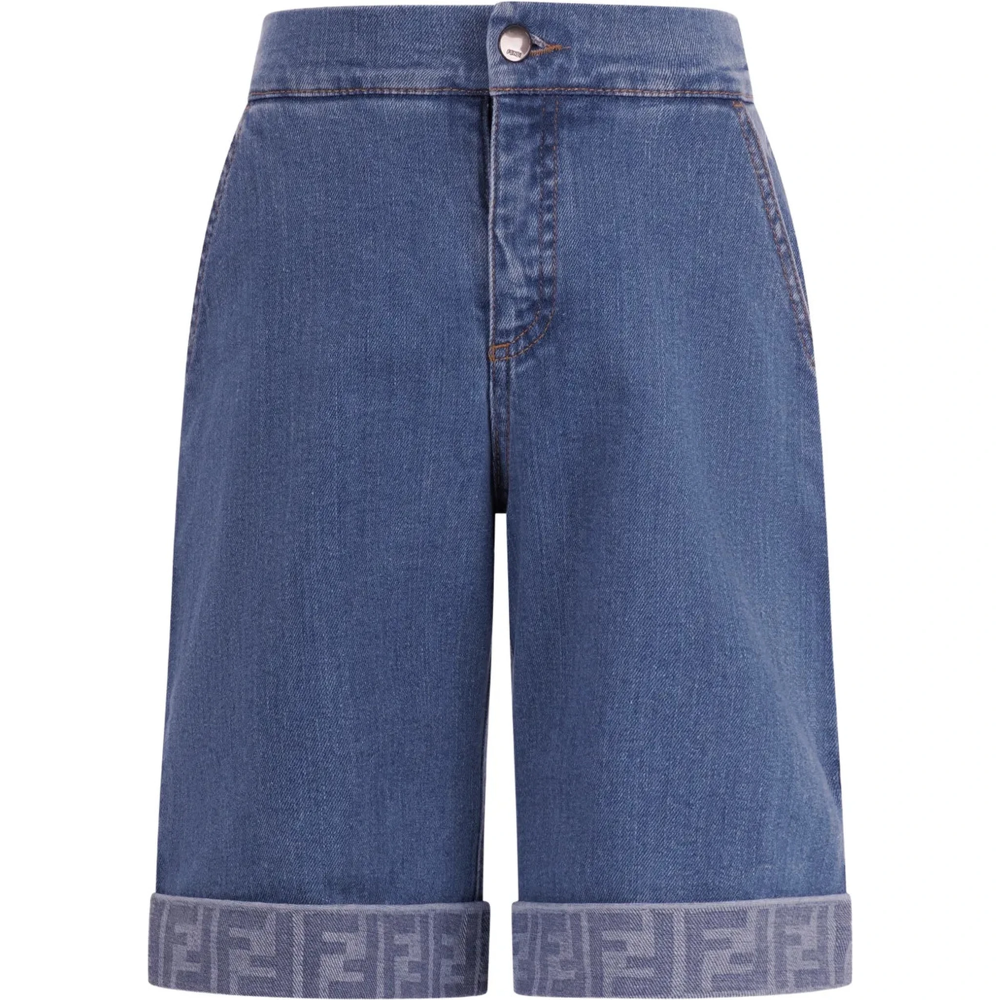 FENDI KIDS Shorts Blue