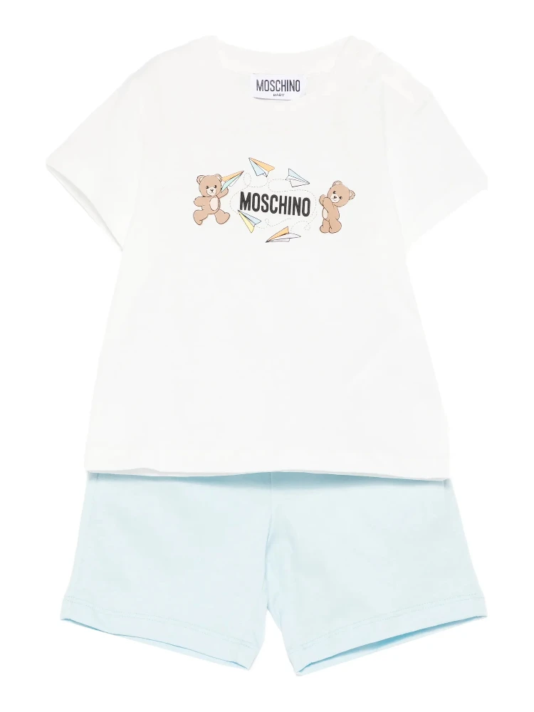 MOSCHINO KIDS Clothing.... Clear Blue