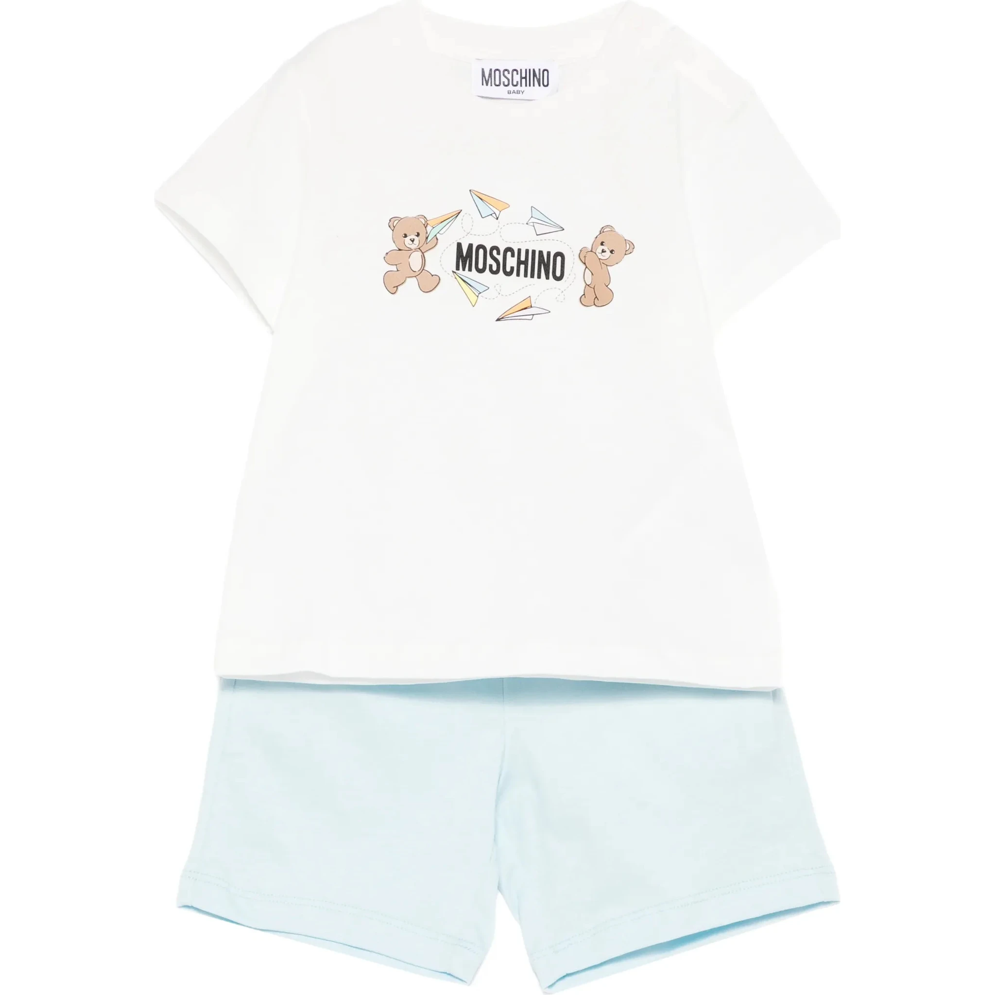 MOSCHINO KIDS Clothing.... Clear Blue
