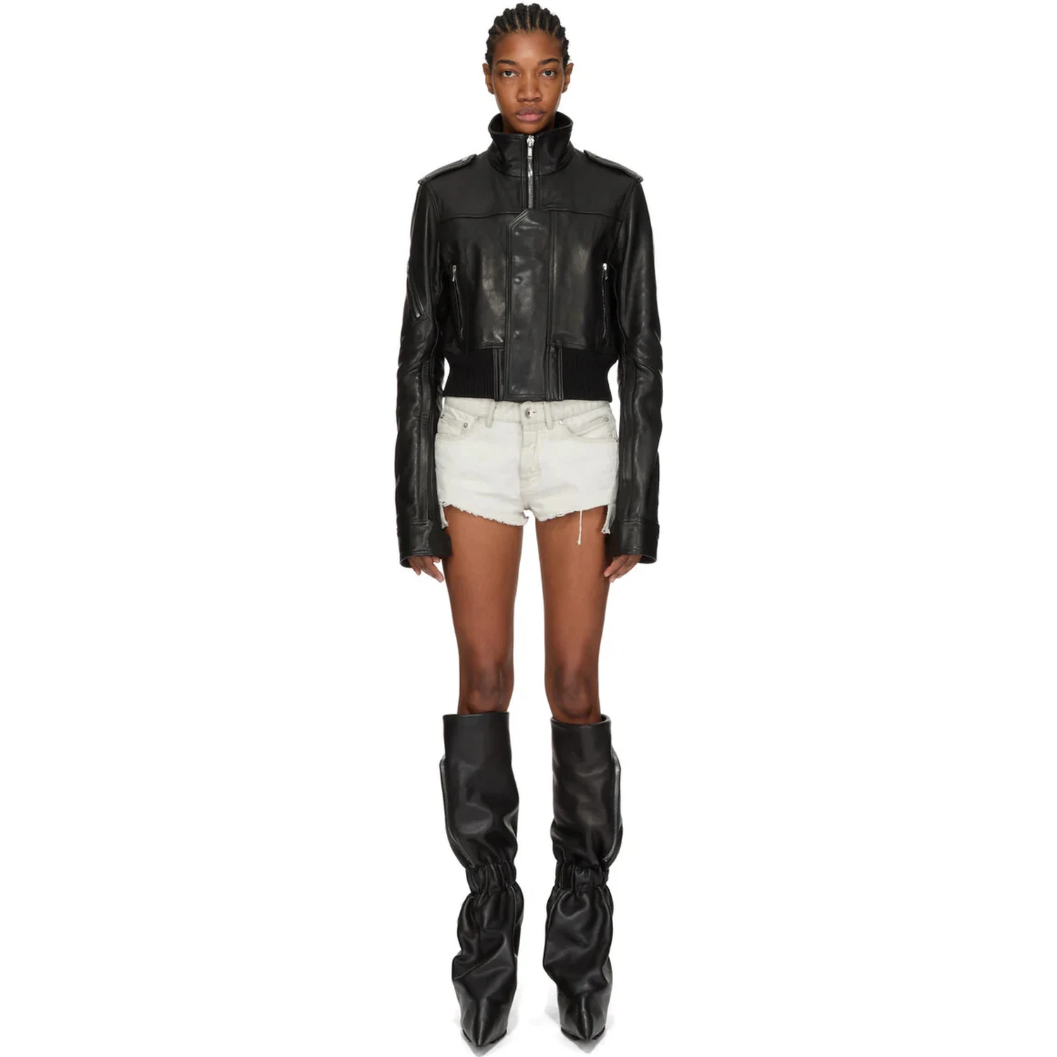Rick Owens Shorts White