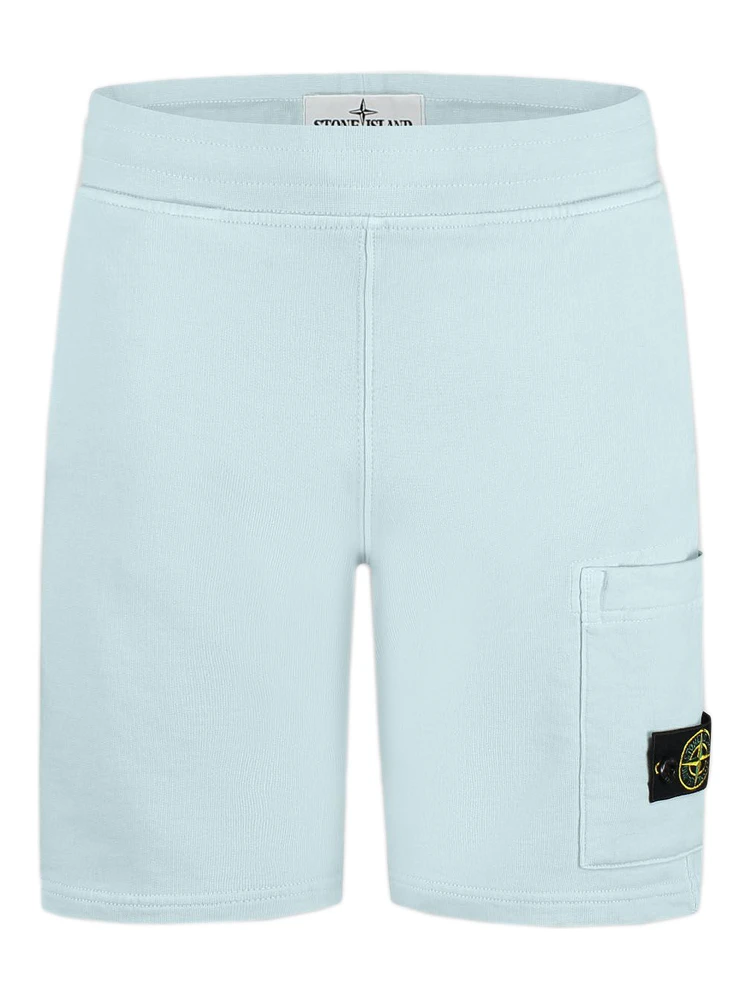 STONE ISLAND KIDS Shorts Clear Blue