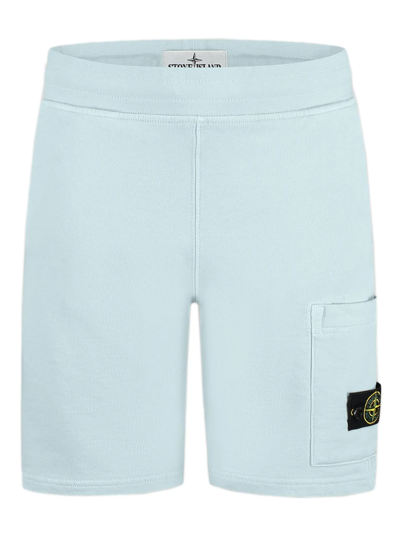 STONE ISLAND KIDS Shorts Clear Blue