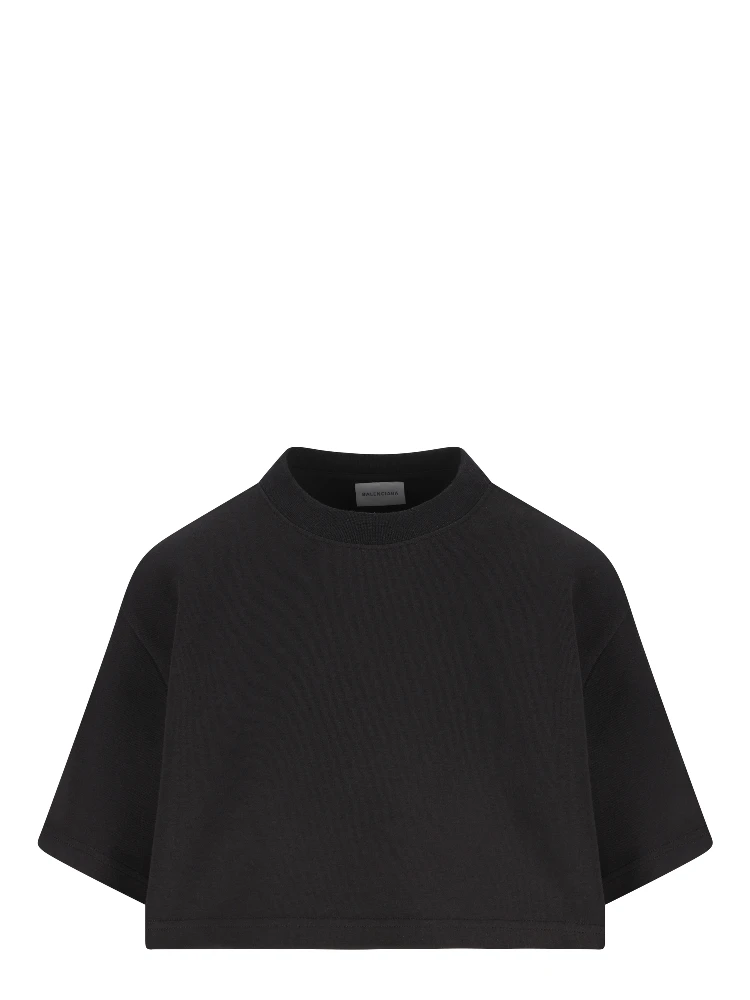 Balenciaga T-shirts and Polos Black