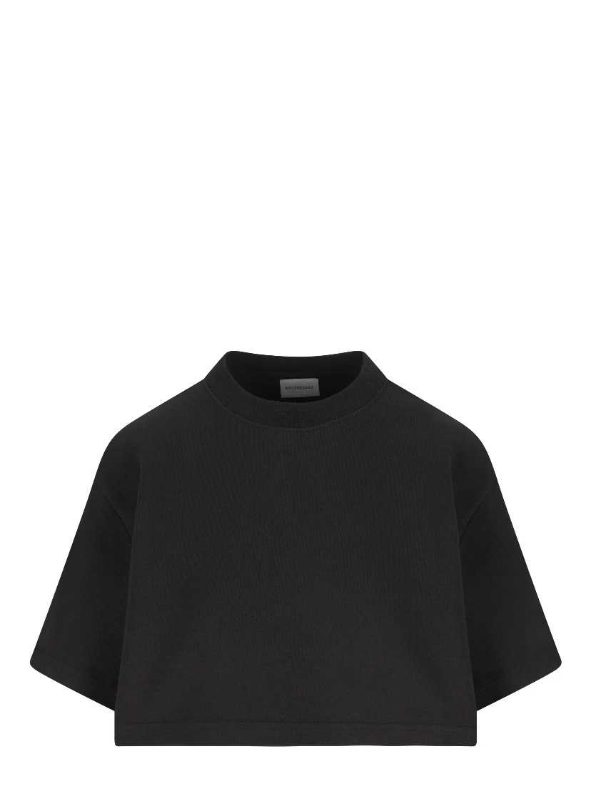 Balenciaga T-shirts and Polos Black