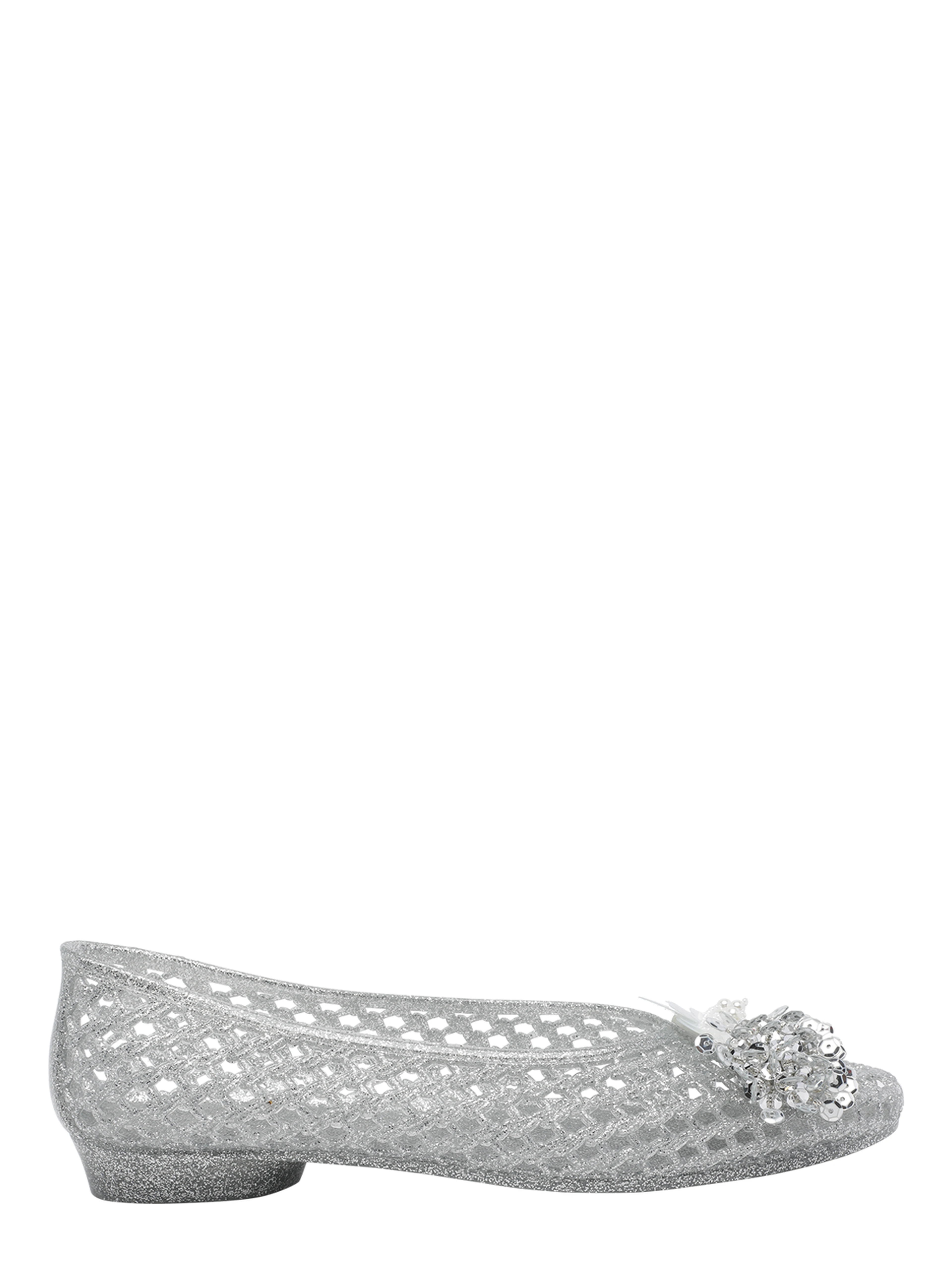 HEAVENLY JELLY Flat shoes Silver