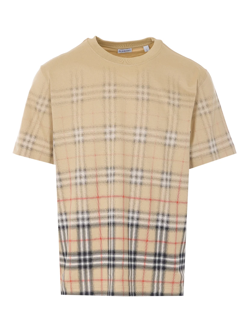 Burberry T-shirts and Polos Beige