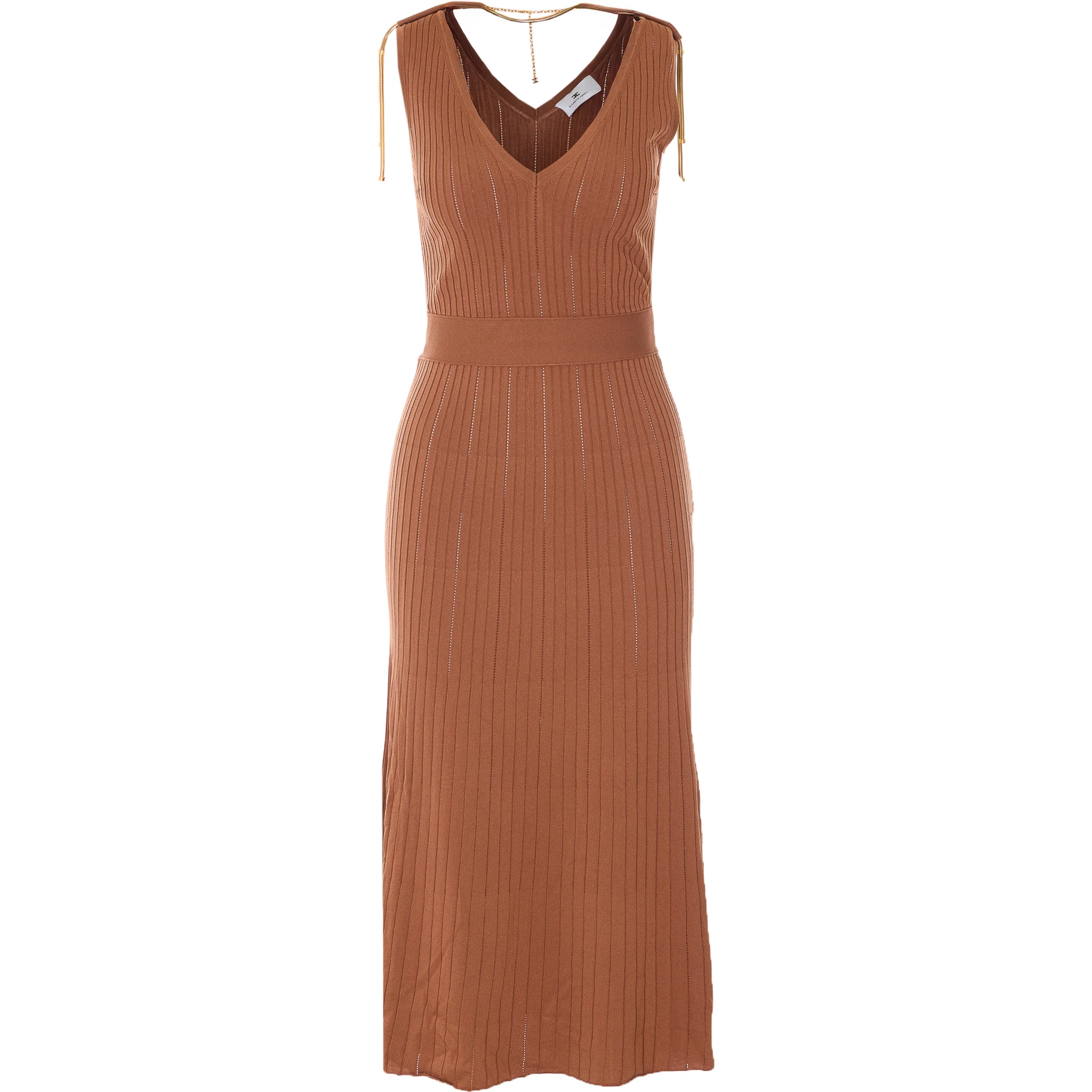 Elisabetta Franchi Dresses Brown