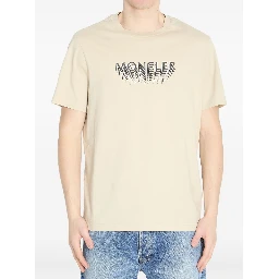 Moncler T-shirts and Polos Grey