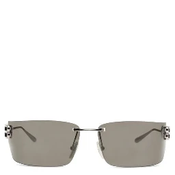 Silver Metal Sunglasses