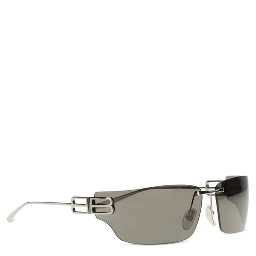 Silver Metal Sunglasses
