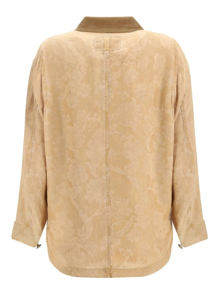 Orange Linen Coat alternative