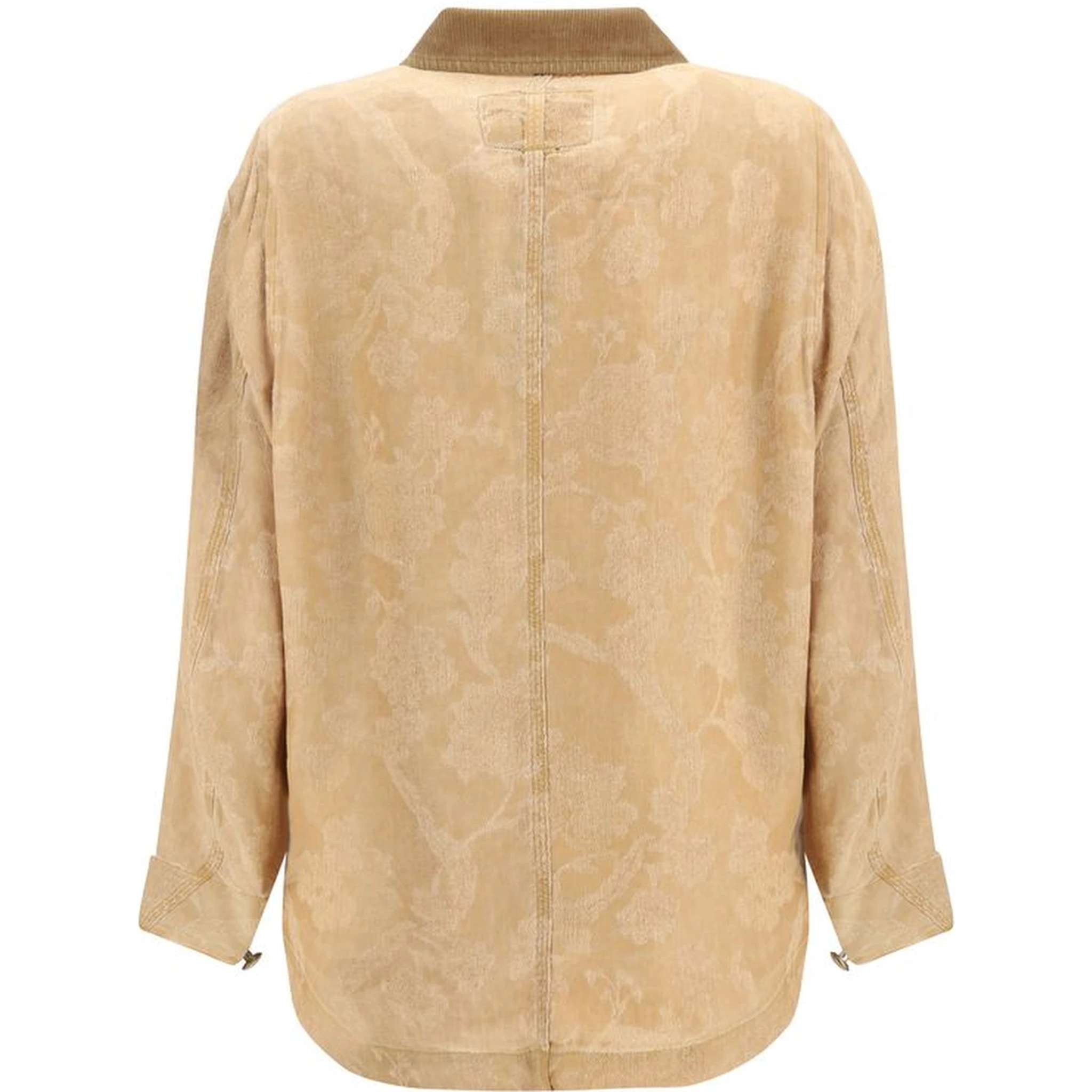 Orange Linen Coat