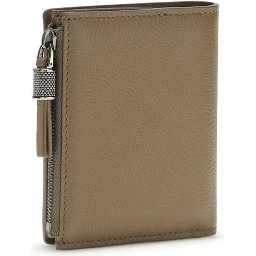 محفظة بوس توروس من جلد العجل البيج