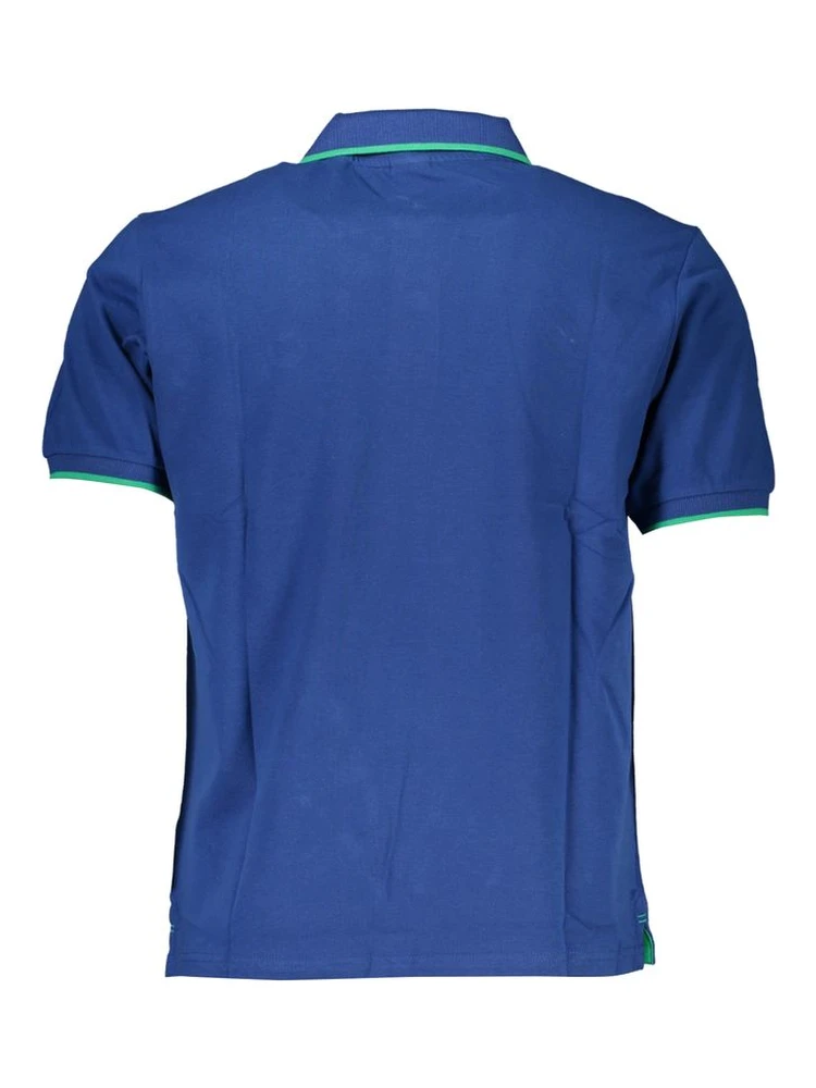 Blue Cotton Men Polo Shirt alternative