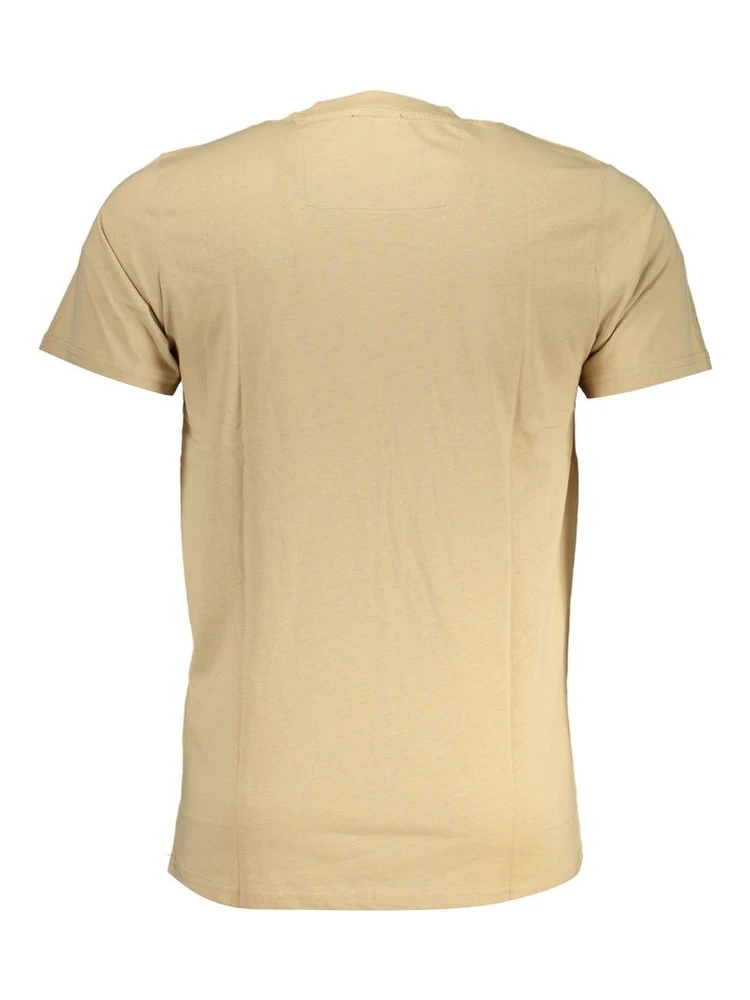 Beige Cotton Men's T-Shirt alternative