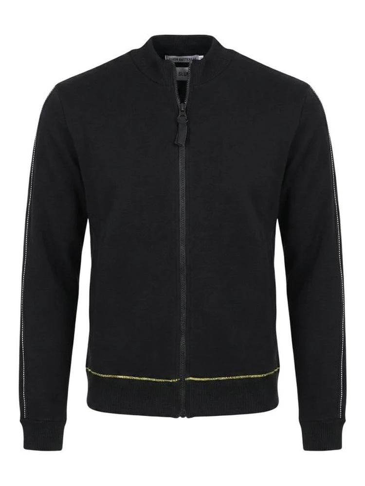 Black Cotton Sweatshirt