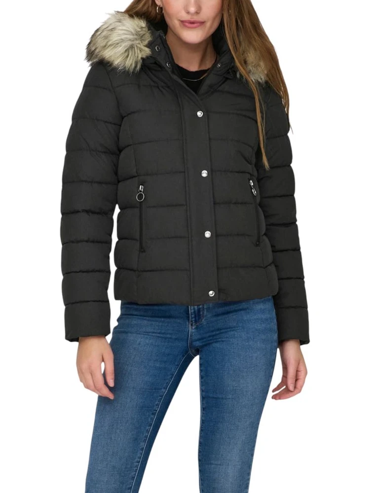 Gray Marabou Coat