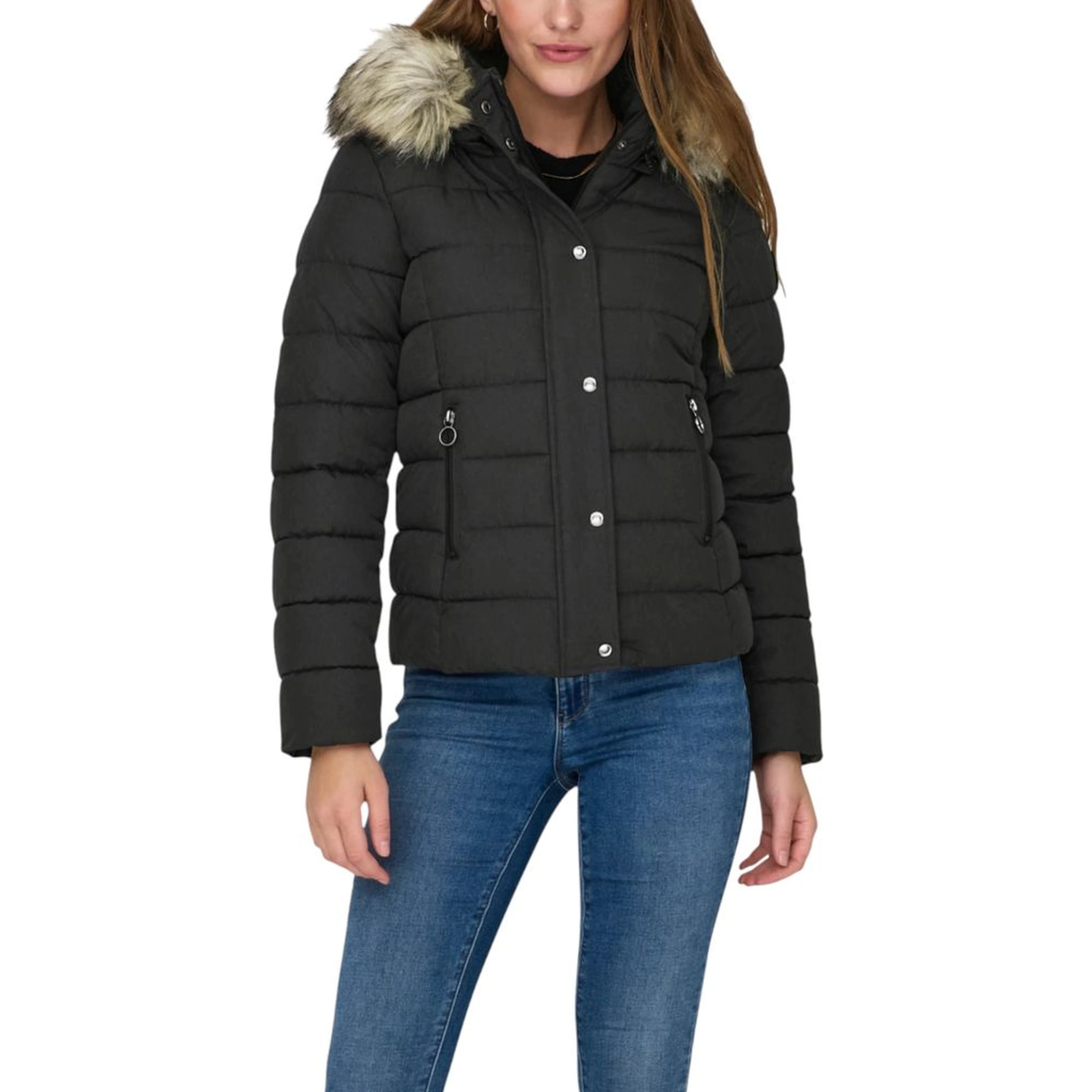 Gray Marabou Coat