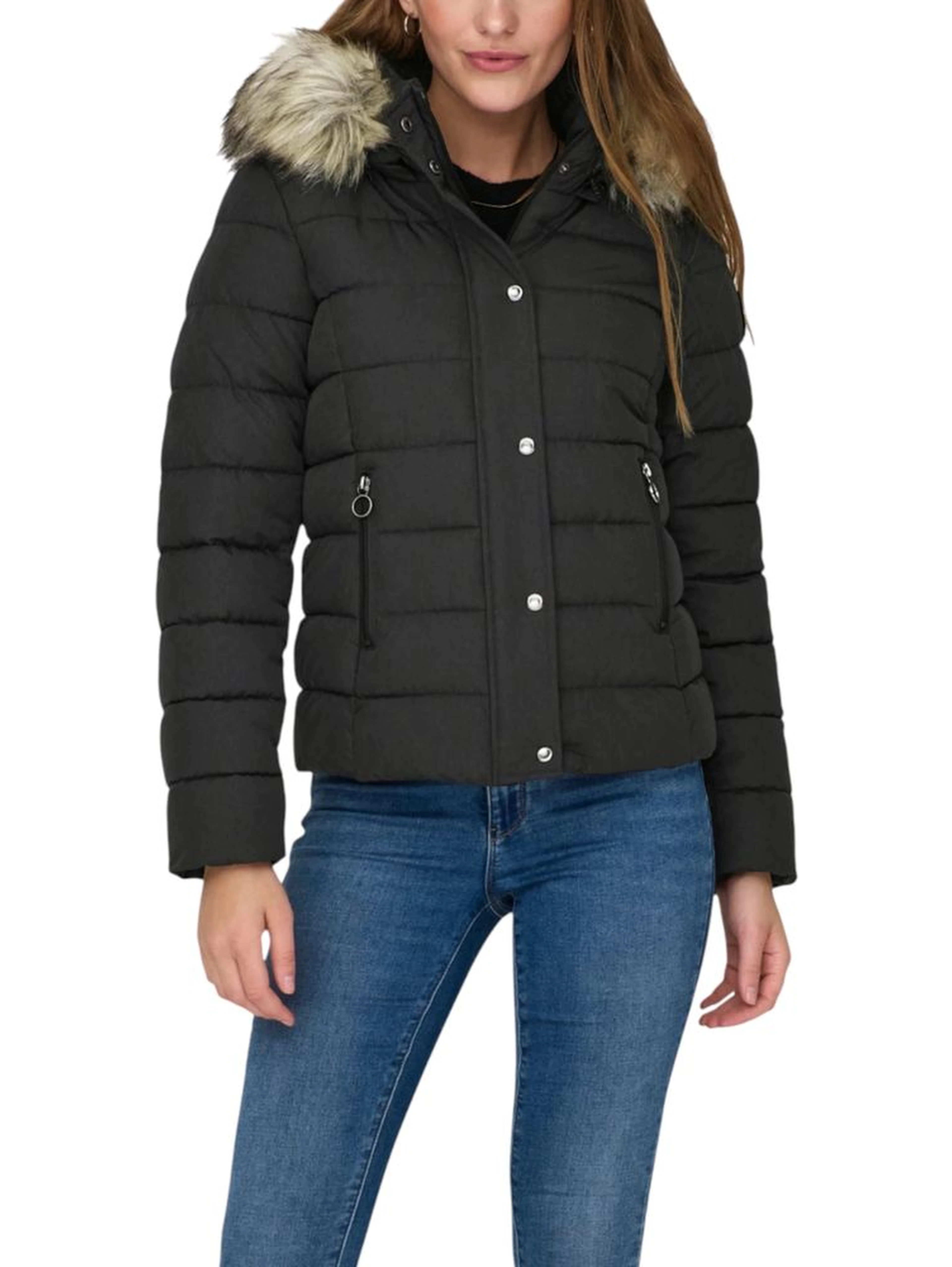 Gray Marabou Coat