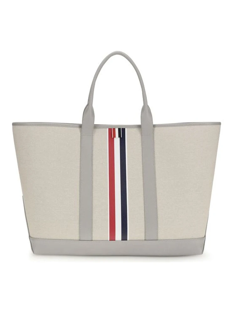 Gray Fabric Shoulder Bag