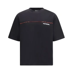 Black Cotton T-Shirt