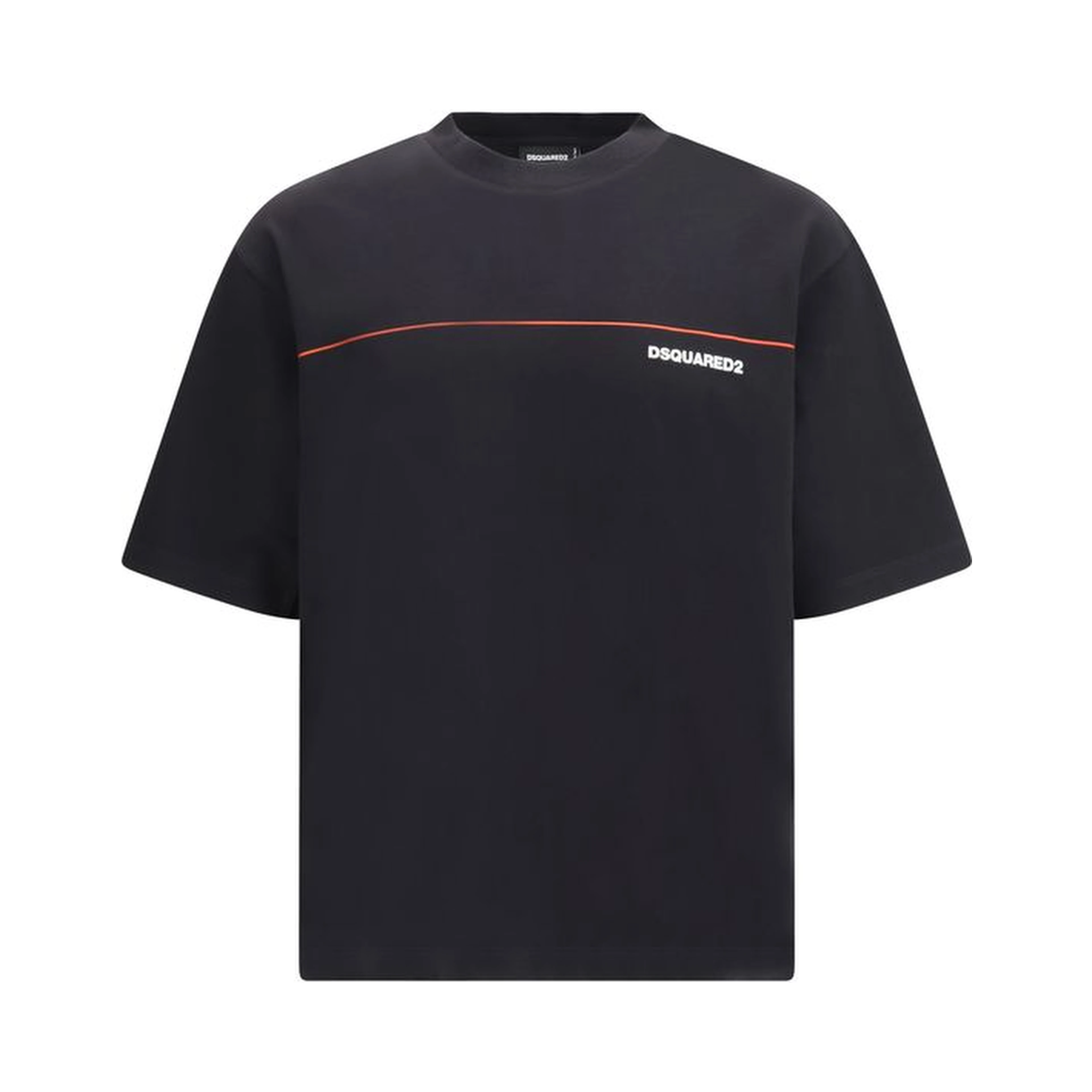 Black Cotton T-Shirt