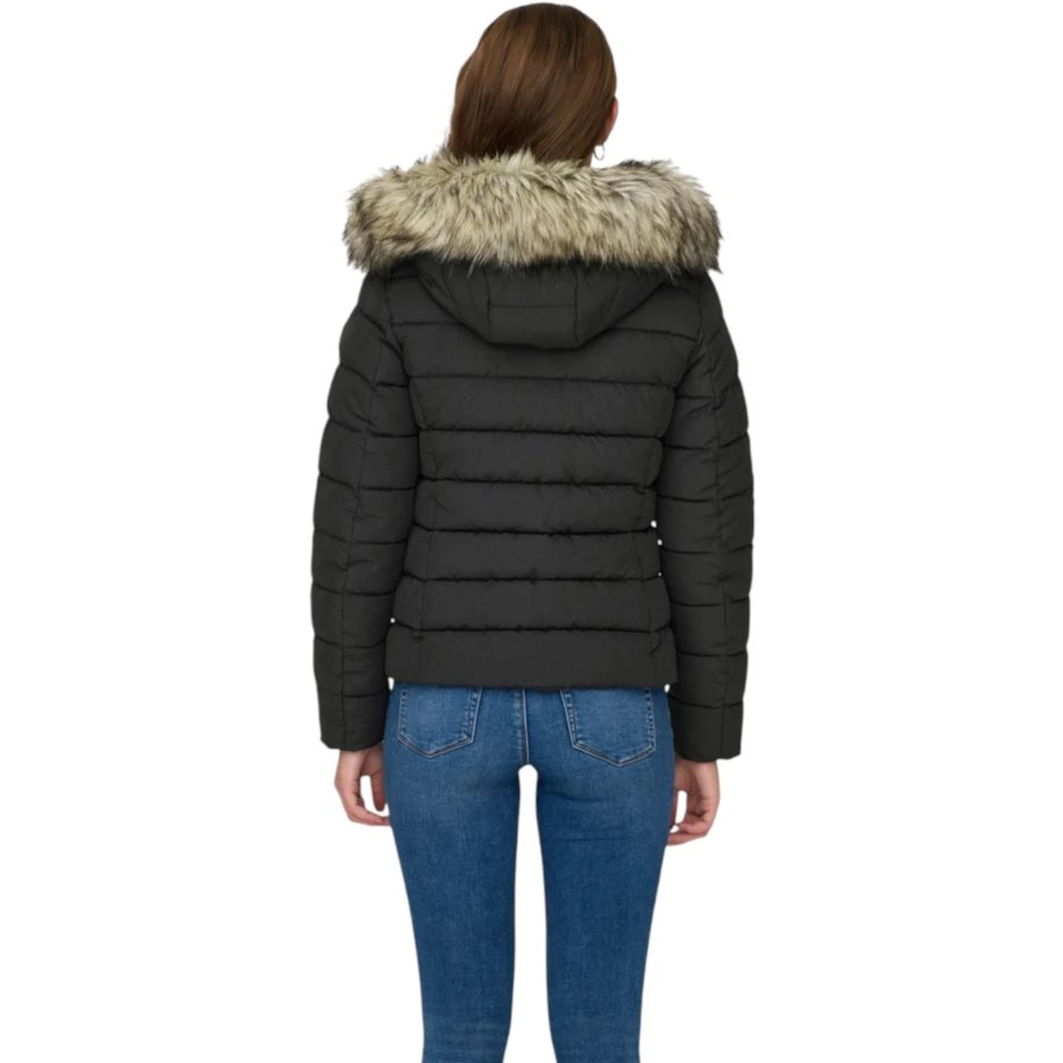 Gray Marabou Coat