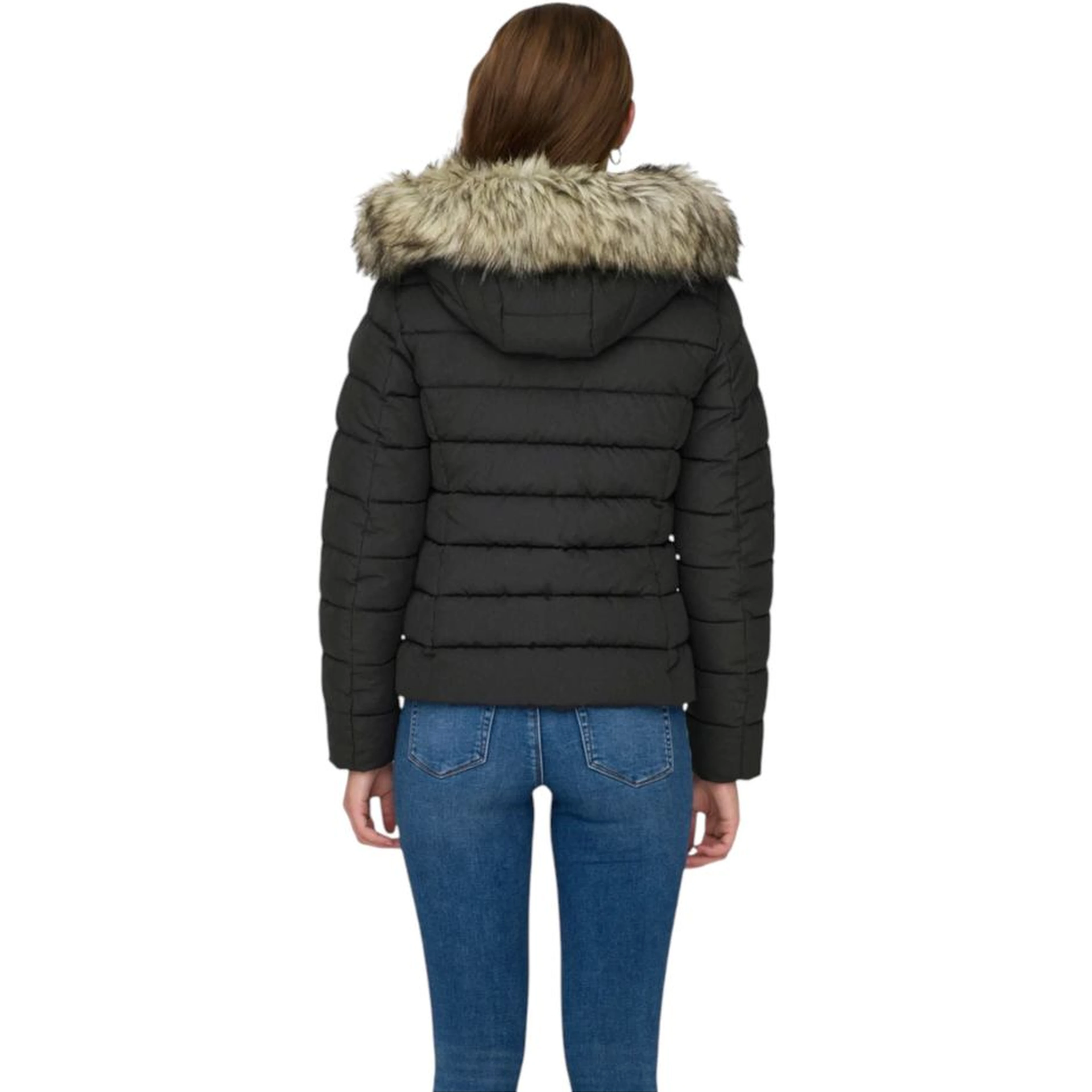 Gray Marabou Coat