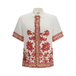 Multicolor Linen Pattern Shirt